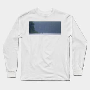 Early morning moose, Algonquin Park, Canada Long Sleeve T-Shirt